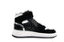 Hip Hoge Sneaker Donkerzilver Combi
