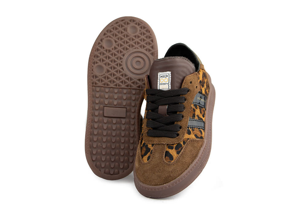 Hip Sneaker Naturel Panter Combi