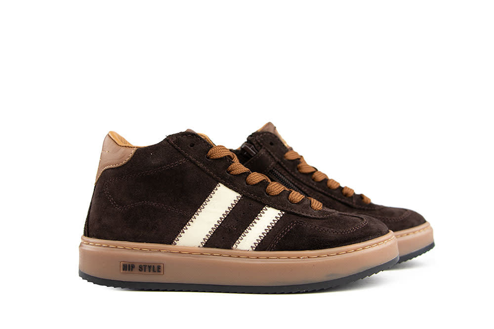 Hip Hoge Sneaker Dark Brown