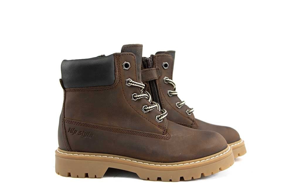 Hip Veterboot Dark Brown Combi
