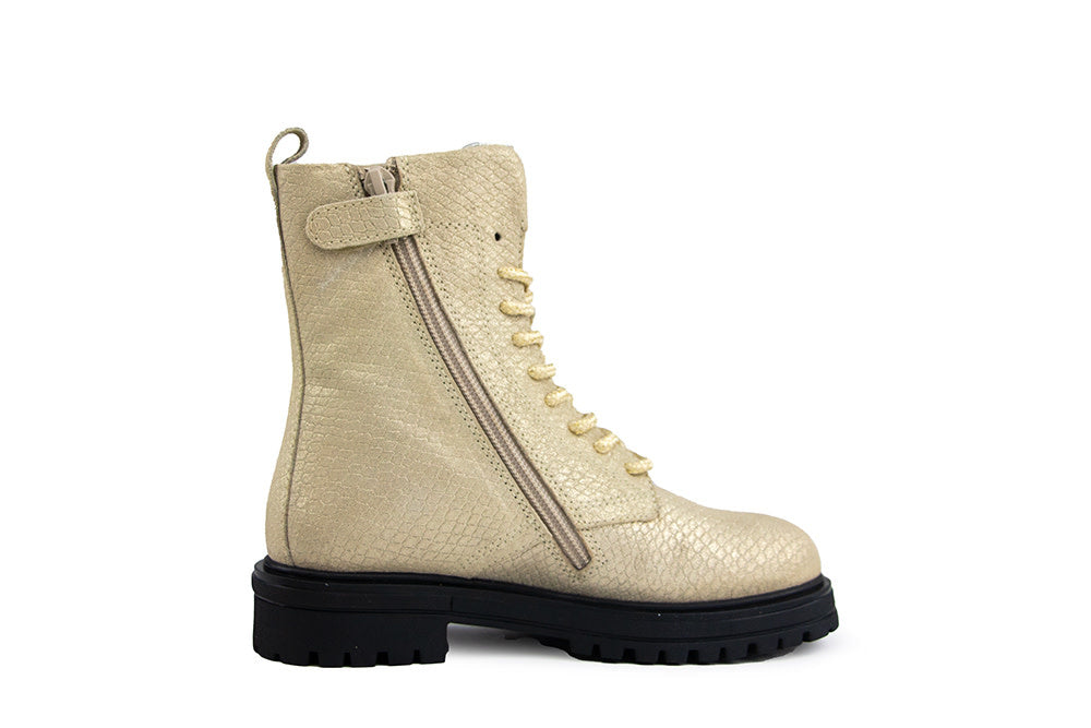 Hip Veterboot Beige Print