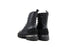 Hip Veterboot Studs Zwart Combi