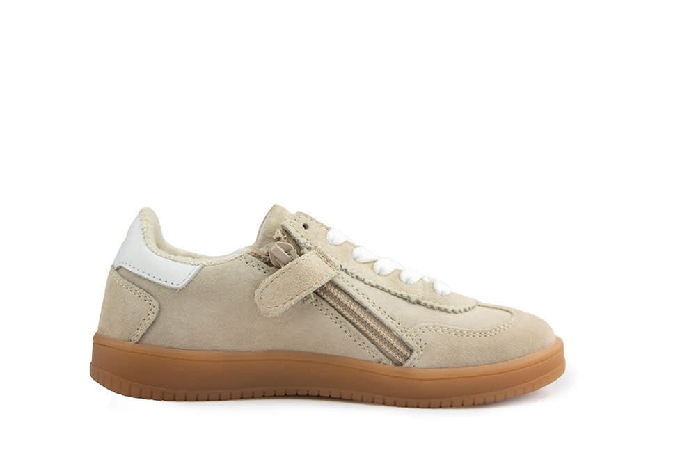 Hip Sneaker Beige Suede Combi