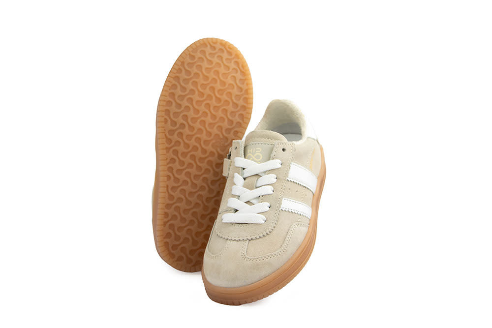 Hip Sneaker Beige Suede Combi