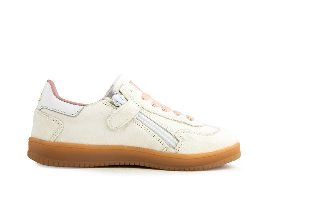 Hip Sneaker Ivory Pony Combi