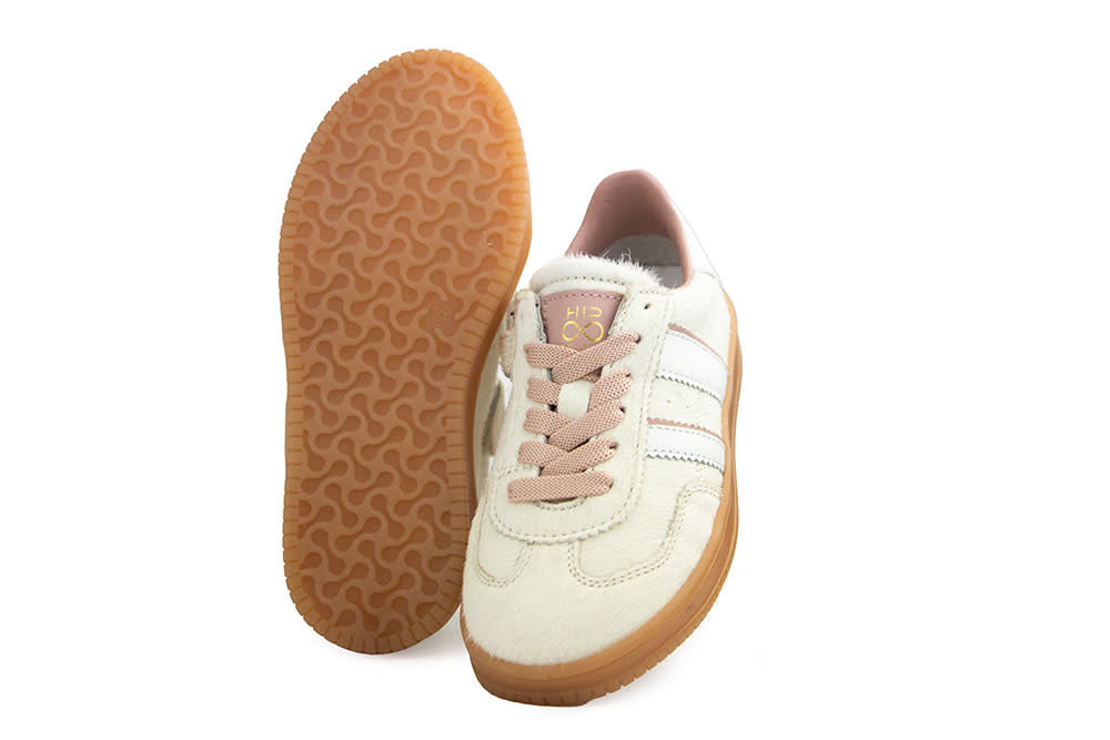 Hip Sneaker Ivory Pony Combi