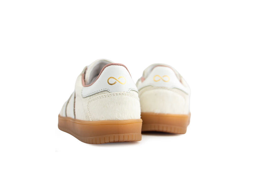 Hip Sneaker Ivory Pony Combi