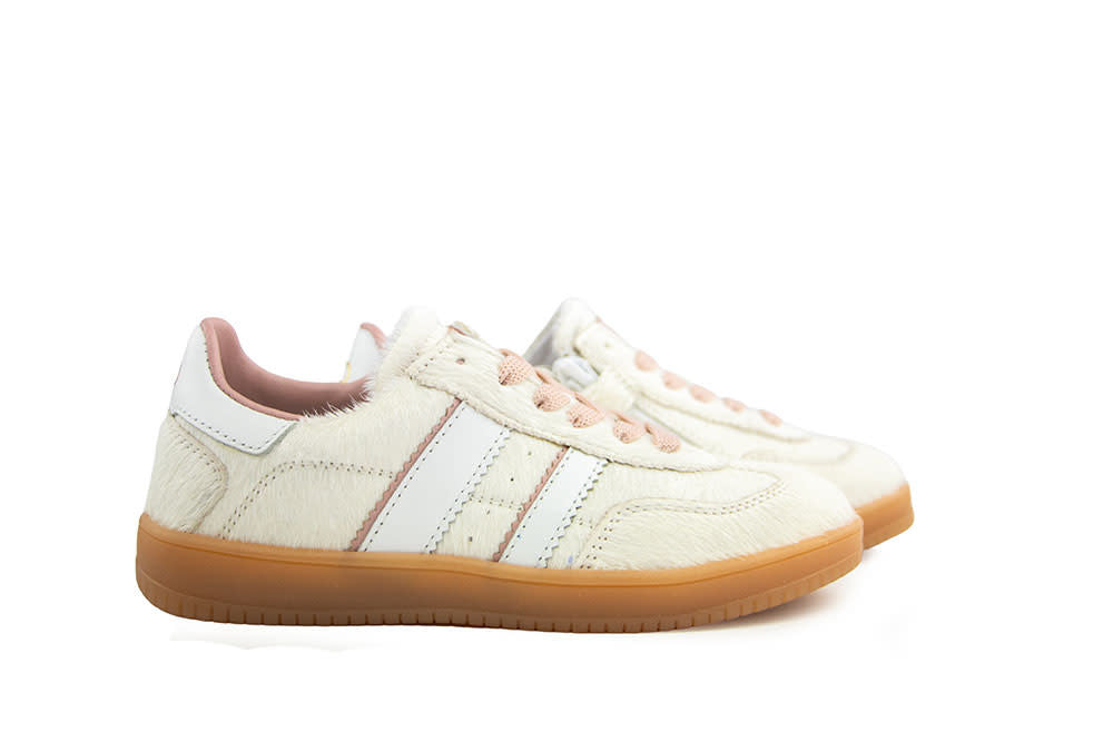 Hip Sneaker Ivory Pony Combi