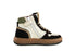 Hip Hoge Sneaker Donkerbruin Combi