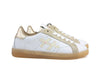 Hip Sneaker Wit Beige Combi