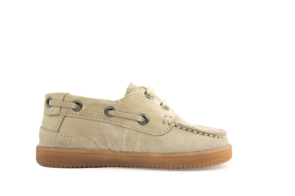 Hip Bootschoen Beige Combi
