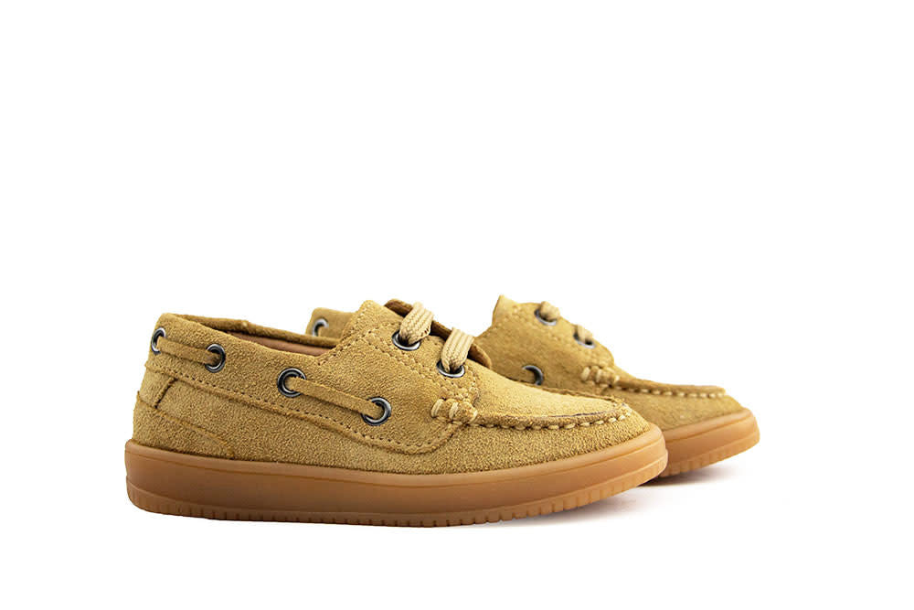 Hip Bootschoen Naturel Combi