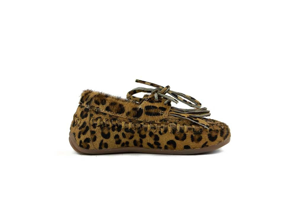 Hip Veter Franje Naturel Leopard Combi