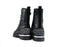 Hip Veterboot Zwart Studs