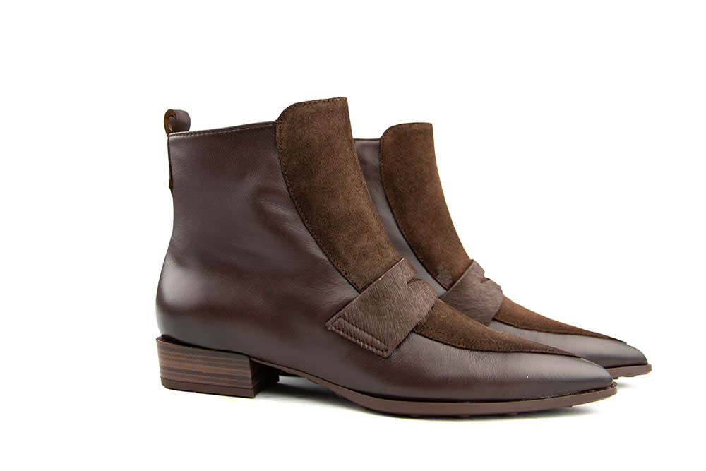 Hispanitas Enkellaars Turin Espresso Pony