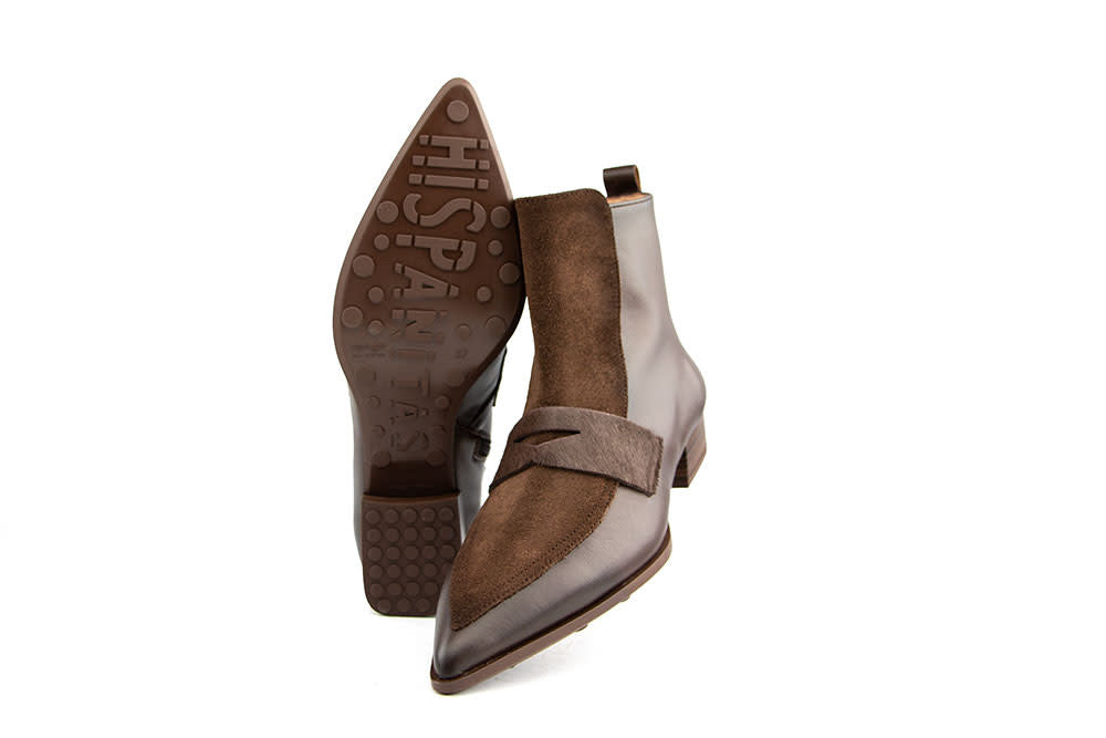 Hispanitas Enkellaars Turin Espresso Pony
