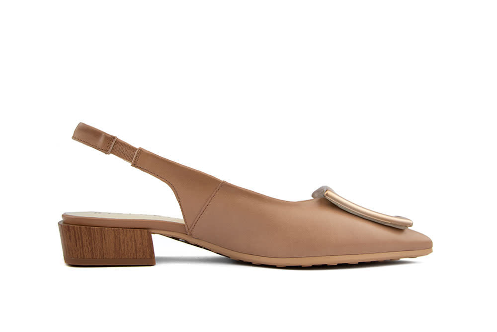 Hispanitas Slingback Lila Soho Almond Butter
