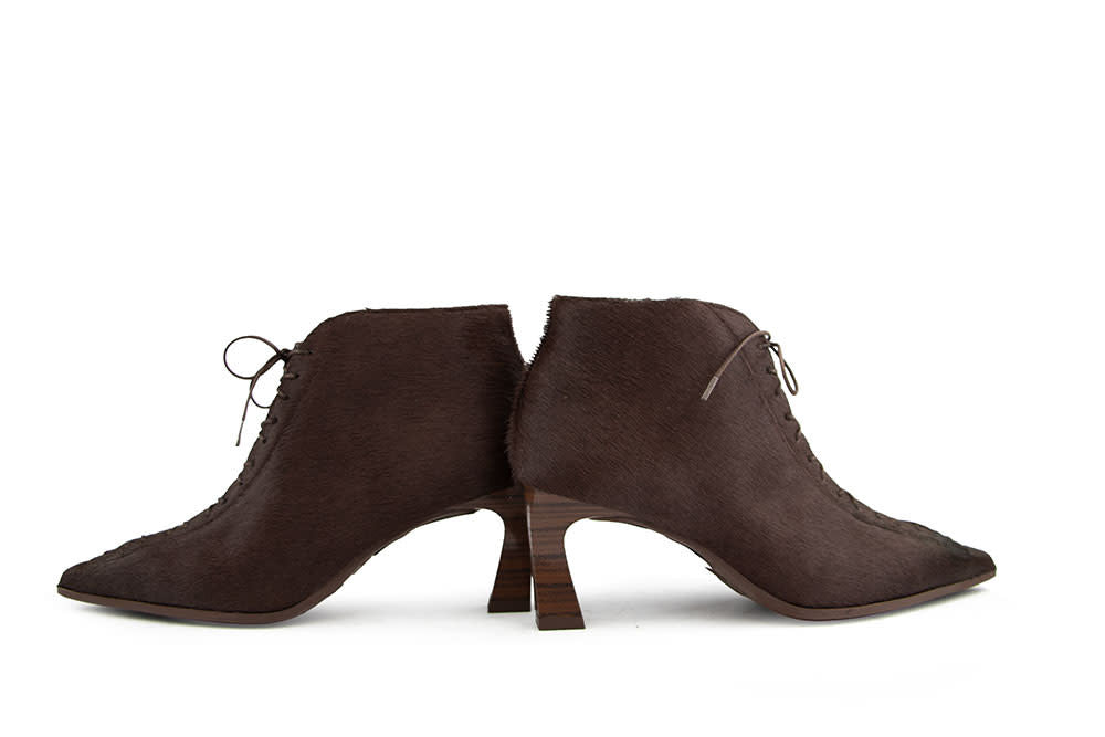 Hispanitas Enkellaars Paris Espresso Pony