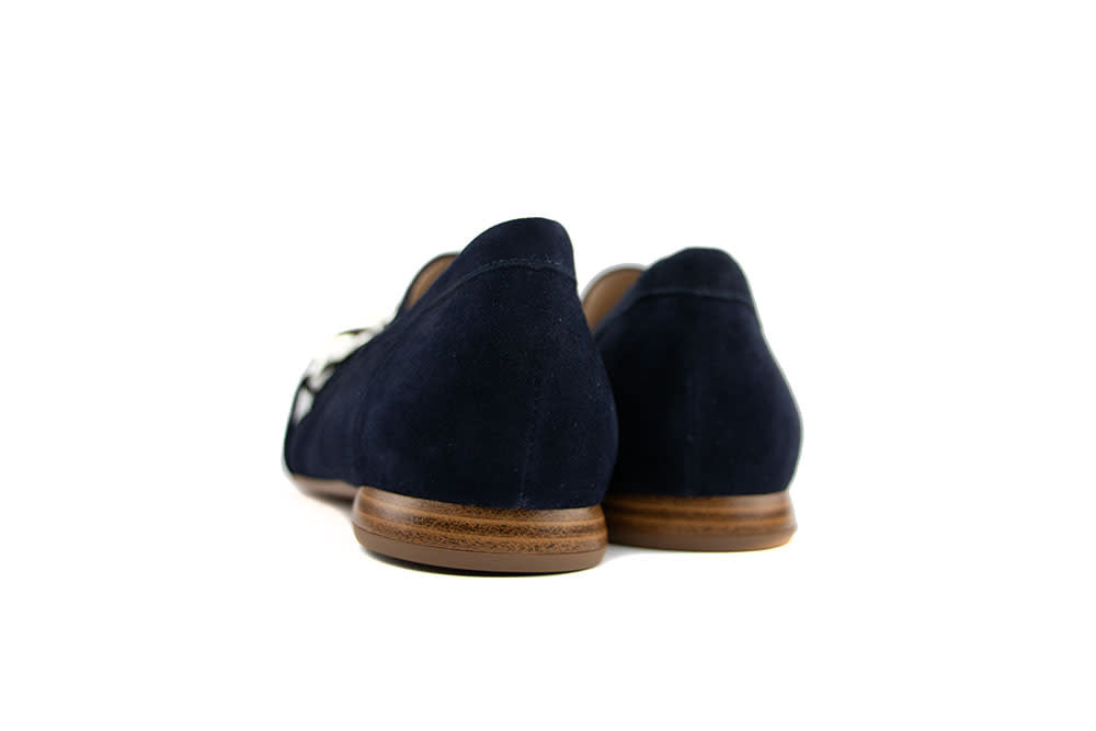 Högl Loafer Ketting Blue Suède