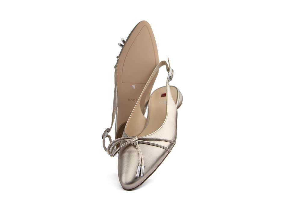 Högl Slingback Lightbronze Cosymetal