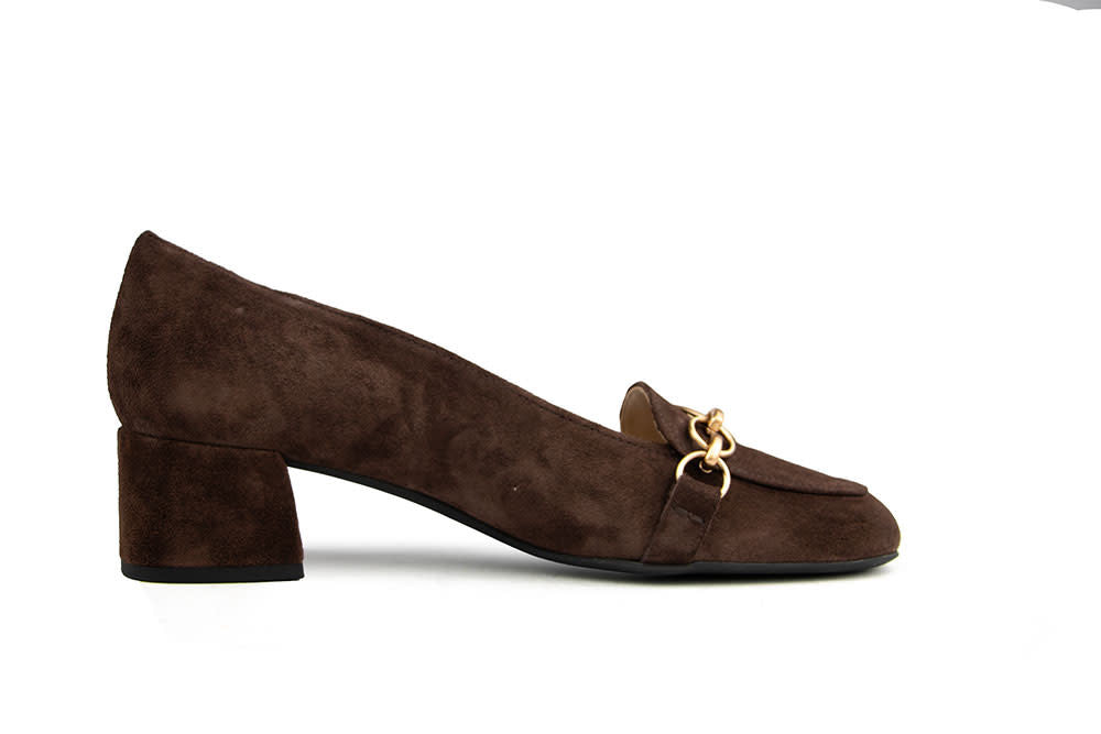 Hogl Pump Olivia Chocplum Velour