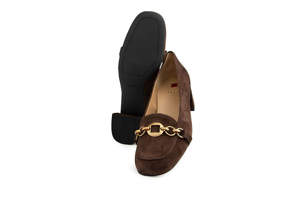 Hogl Pump Olivia Chocplum Velour