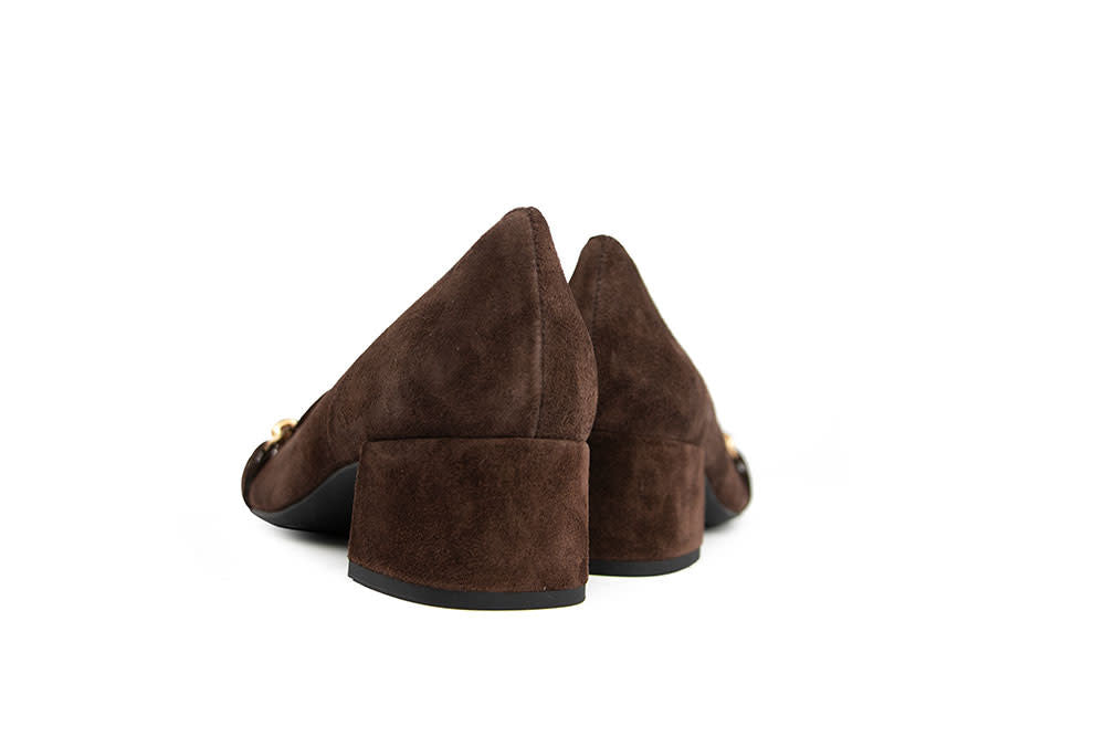 Hogl Pump Olivia Chocplum Velour