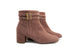 Hogl Enkellaars Freya Darkrose Vintagesuede