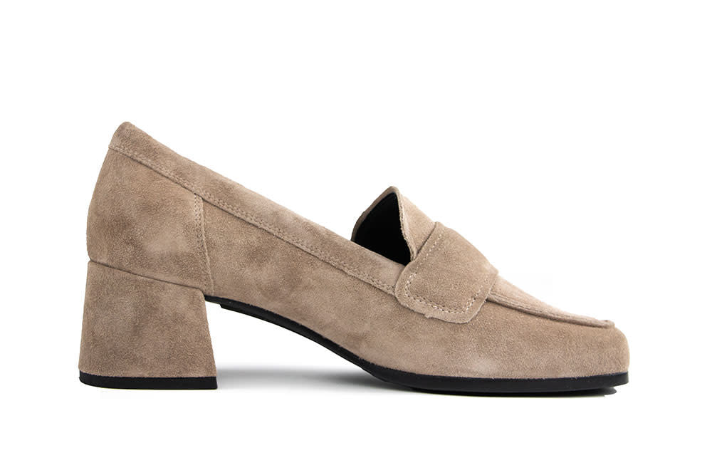 Hogl Pump Taupe Casualvelour