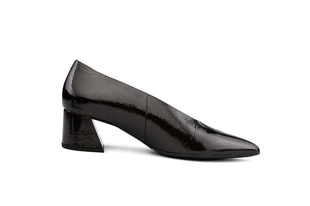 Hogl Pump Chocplum Metallic Lak
