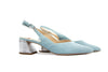 Högl Slingback Pump Skyblue Silver