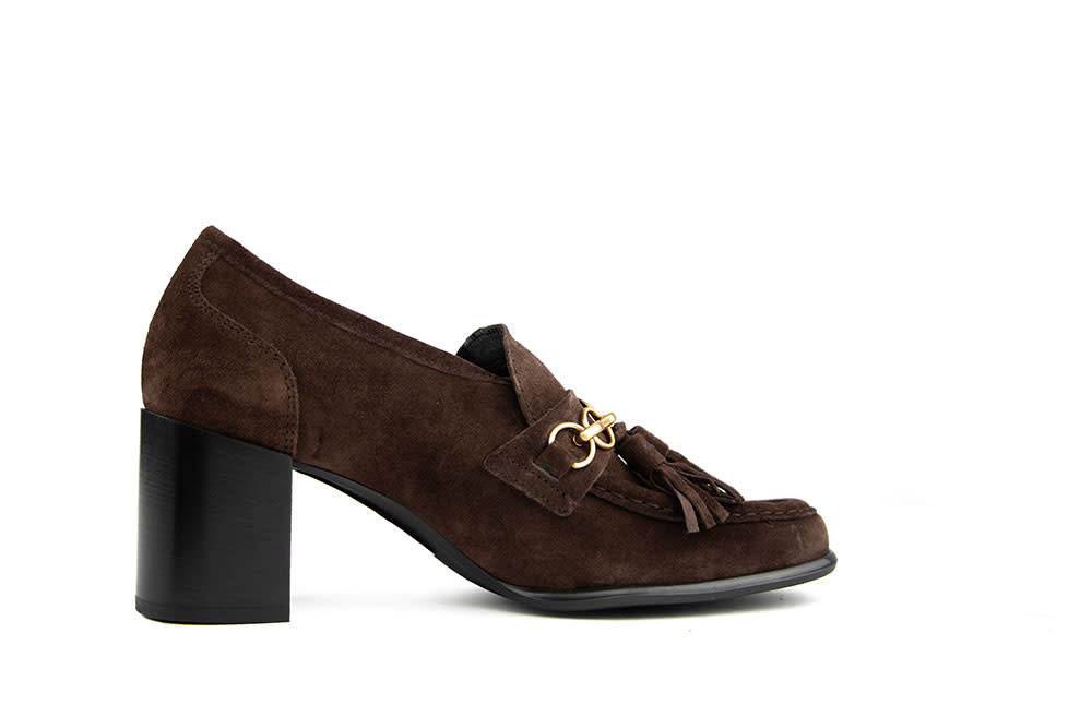 Hogl Pump Kimberly Chocplum Velour