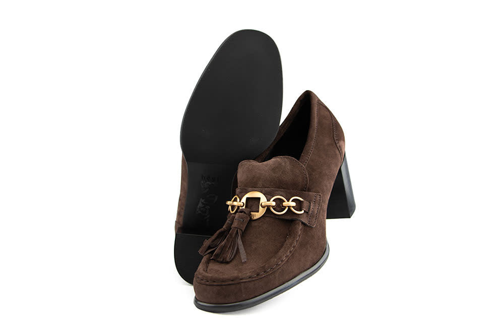 Hogl Pump Kimberly Chocplum Velour