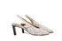 Hogl Slingback Pump Taupe Multi Pearlsnake