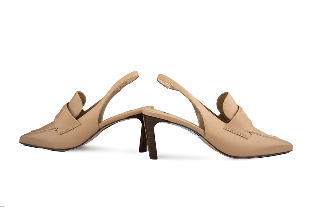 Hogl Slingback Pump Macchiat Premiumsheep