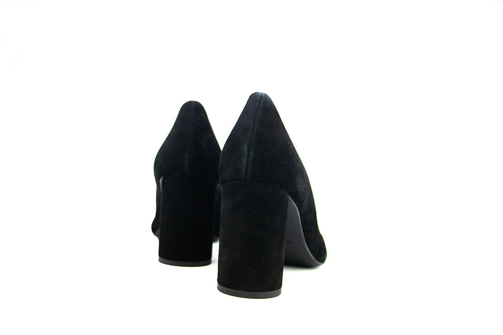 Hogl Pump Schwarz Suede