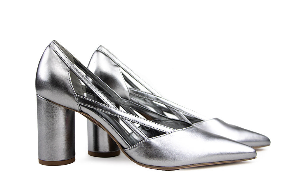 Hogl Pump Darksilver Metallic