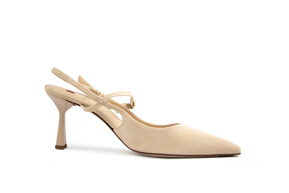 Högl Slingback Pump Sand Suède