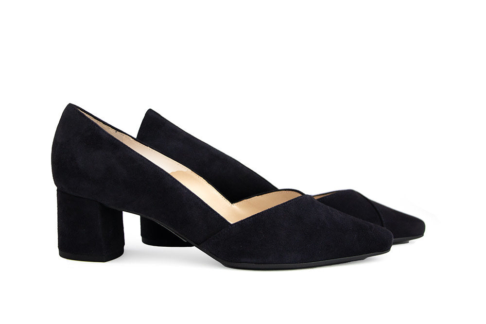 Hogl Pump Boulevard Ocean Suede