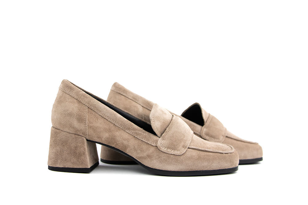 Hogl Pump Taupe Casualvelour
