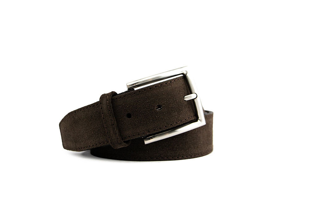 Job Riem Donkerbruin Suede
