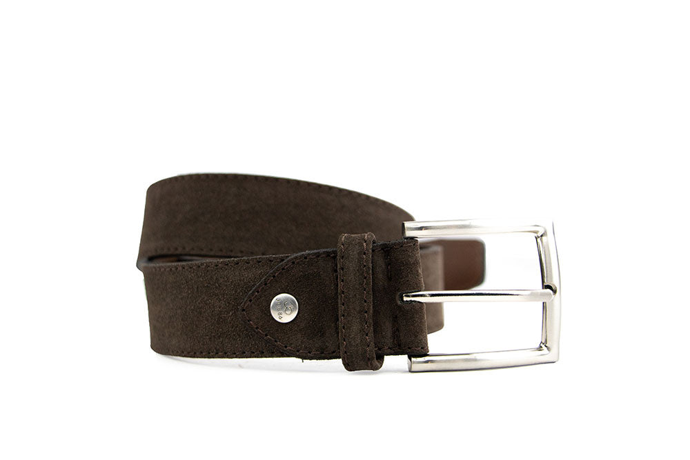 Job Riem Donkerbruin Suede