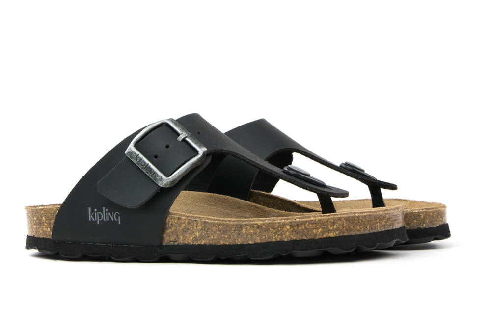Teenslipper Juan 4 Black
