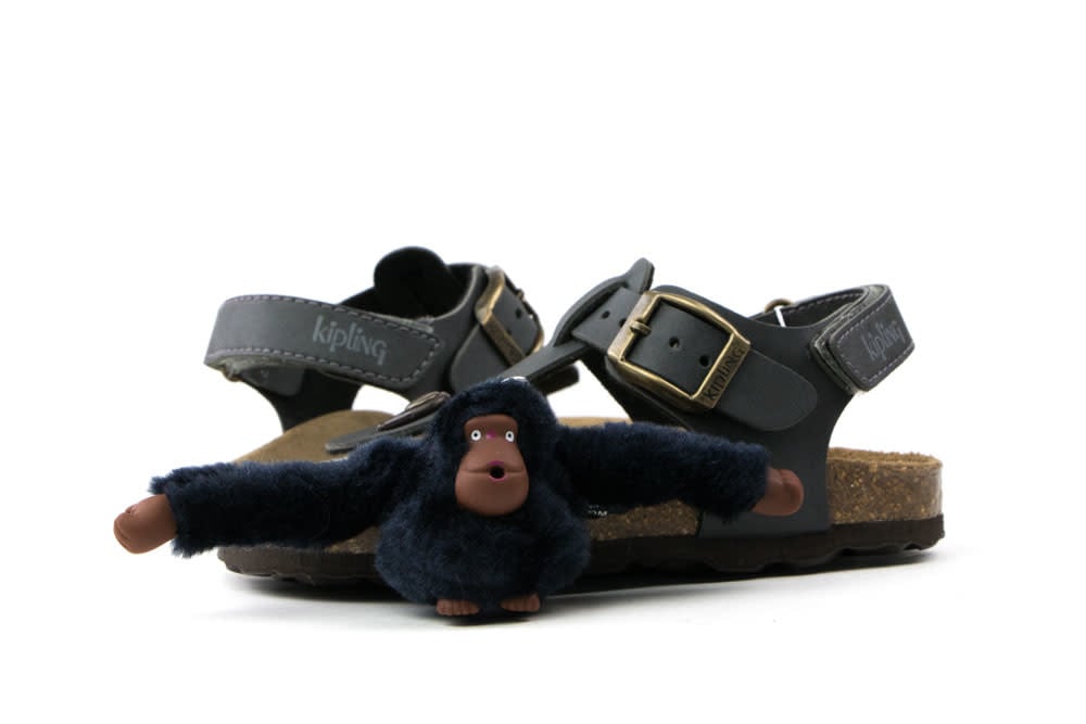 Kipling Sandalen Donkergrijs