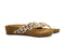 Lazamani Liv Animal Beads Toe Slipper Wedge
