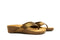 Lazamani Leia Toe Slippers Wedge Copper