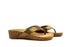 Lazamani Leia Toe Slippers Wedge Copper