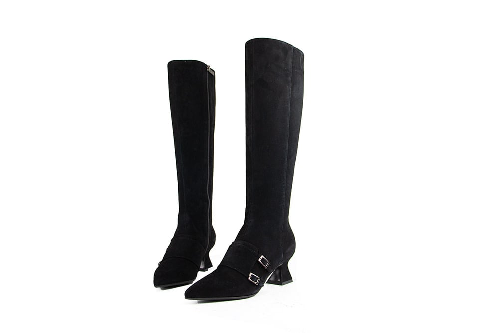 Lilian Laars Gesp Nero Camoscio