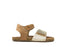 Shoesme Sandaal Light Gold Cognac