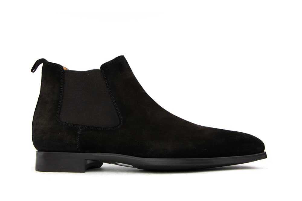 Magnanni Shaw II Chelsea Crostidifu Bruin Suede